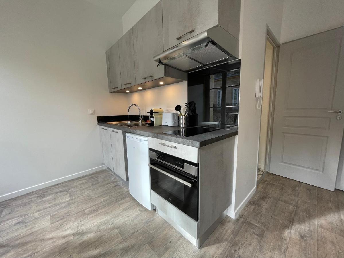 Magnifique Appartement Pour 2 Avec Climatisation Et Belle Pierre Bordelaise Бордо Экстерьер фото