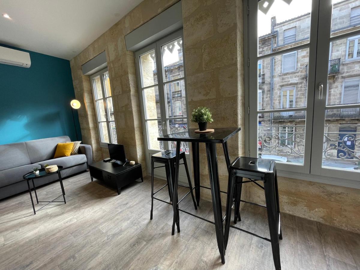 Magnifique Appartement Pour 2 Avec Climatisation Et Belle Pierre Bordelaise Бордо Экстерьер фото