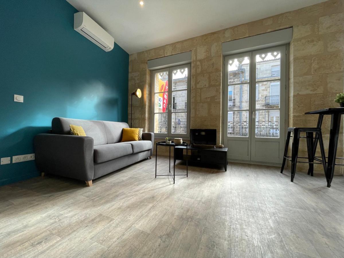 Magnifique Appartement Pour 2 Avec Climatisation Et Belle Pierre Bordelaise Бордо Экстерьер фото