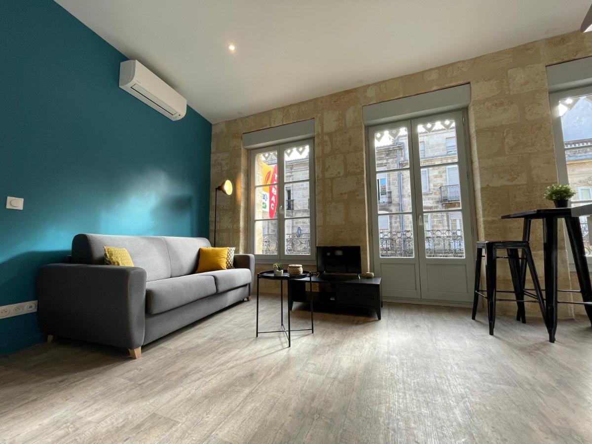 Magnifique Appartement Pour 2 Avec Climatisation Et Belle Pierre Bordelaise Бордо Экстерьер фото